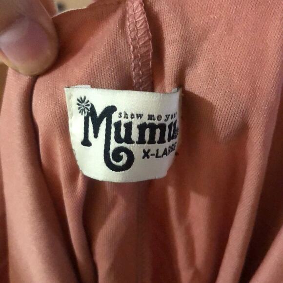 Show Me Your Mumu SMYM Jolie maxi dress in rustic mauve NEW XL - Picture 3 of 5